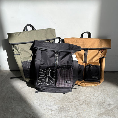 Skinarma Jager Serisi Naylon Scout Sırt Çantası Siyah