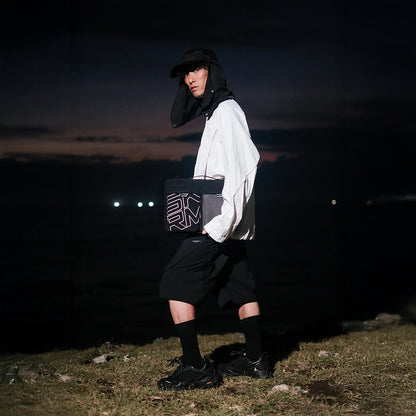 Skinarma Jager Serisi Naylon Scout Sırt Çantası Siyah