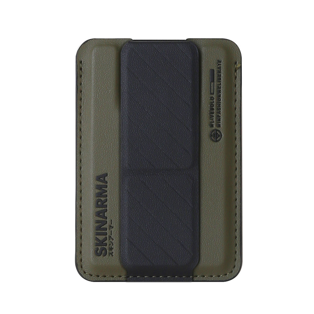 SkinArma Kado 2 Hazneli Magnetik Standlı Kartlık