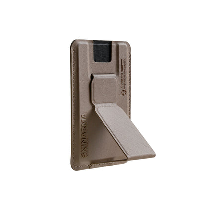 SkinArma Kado 2 Hazneli Magnetik Standlı Kartlık Olive