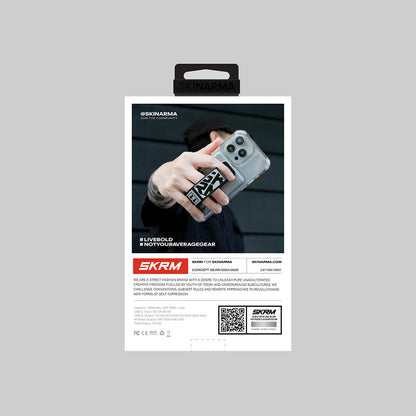 SkinArma Kira Kobai Holografik Tasarımlı Standlı Wireless ve PD Hızlı Şarj Özellikli Powerbank 15W 10000mAh Gümüş