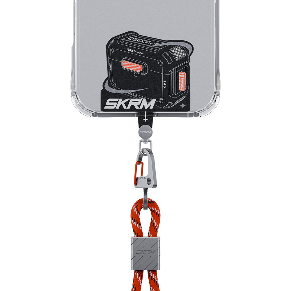 Skinarma MECHA Serisi Universal Telefon Askı Aparatı Siyah