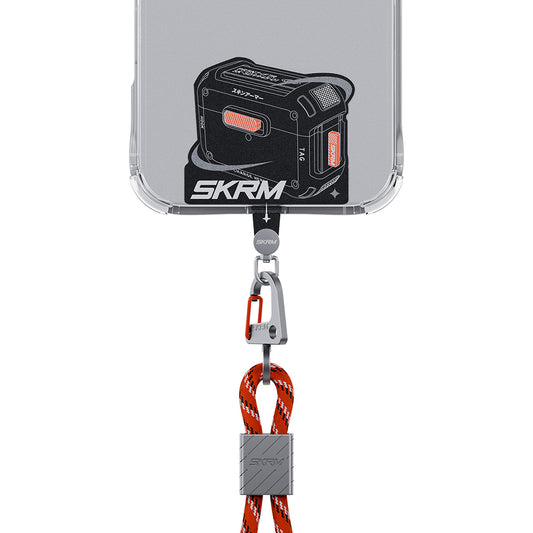 Skinarma MECHA Serisi Universal Telefon Askı Aparatı Siyah