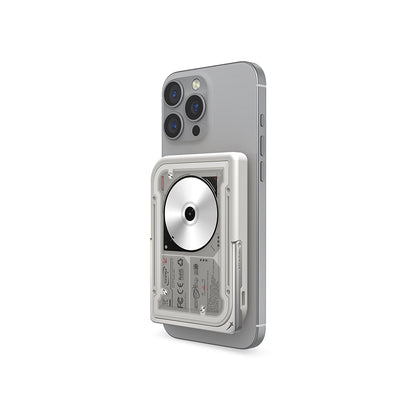 Skinarma Nexus Nova Kablosuz ve PD Hızlı Şarj Özellikli Standlı Taşınabilir Powerbank 20W 5000mAh Siyah