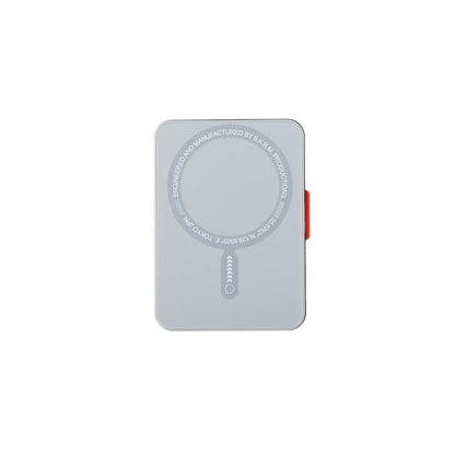 SkinArma Phaze Buton Tasarımlı 2 Hazneli Magnetik Standlı Kartlık Mavi