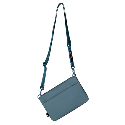 Skinarma Satchel Juno Desenli Naylon Scout Bilek Askı Kayışlı Aksesuar Çantası Turuncu