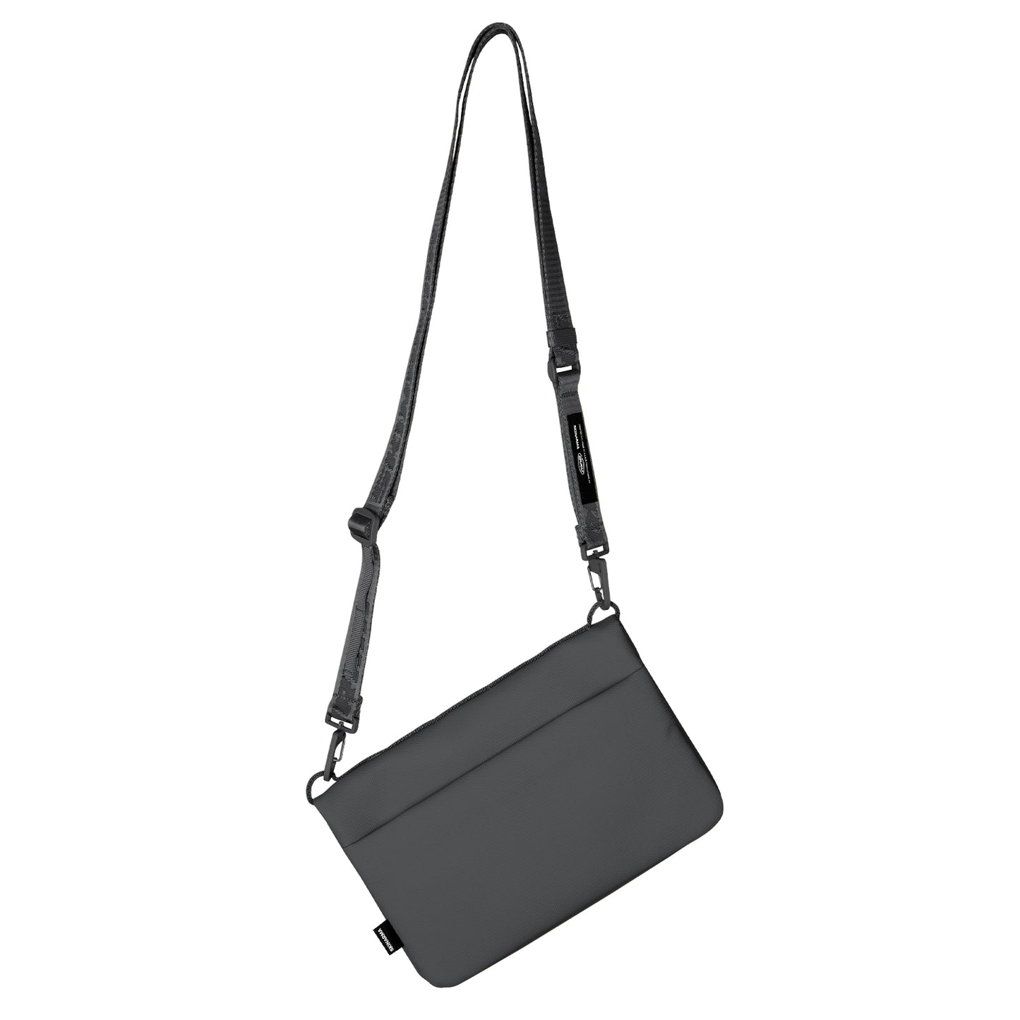 Skinarma Satchel Juno Desenli Naylon Scout Bilek Askı Kayışlı Aksesuar Çantası Turuncu