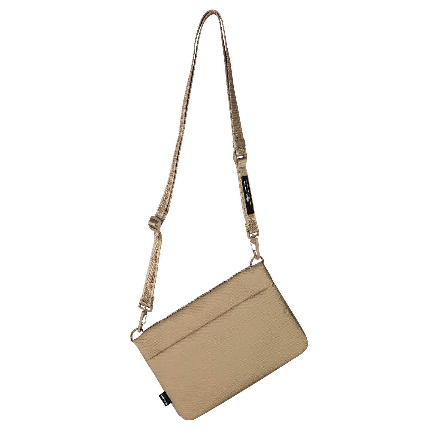 Skinarma Satchel Juno Desenli Naylon Scout Bilek Askı Kayışlı Aksesuar Çantası Gri