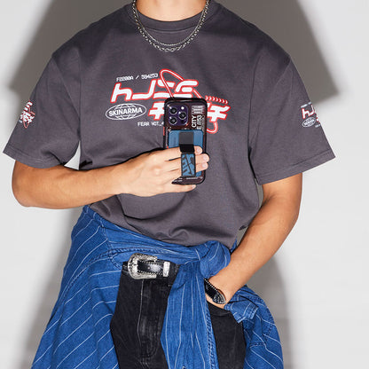 SkinArma Spunk Serisi Standlı PU Deri Kartlık Koyu Yeşil