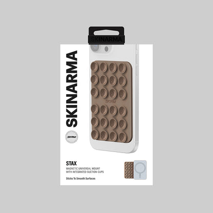 Skinarma Stax Magnetik Vakumlu Telefon Tutucu Füme