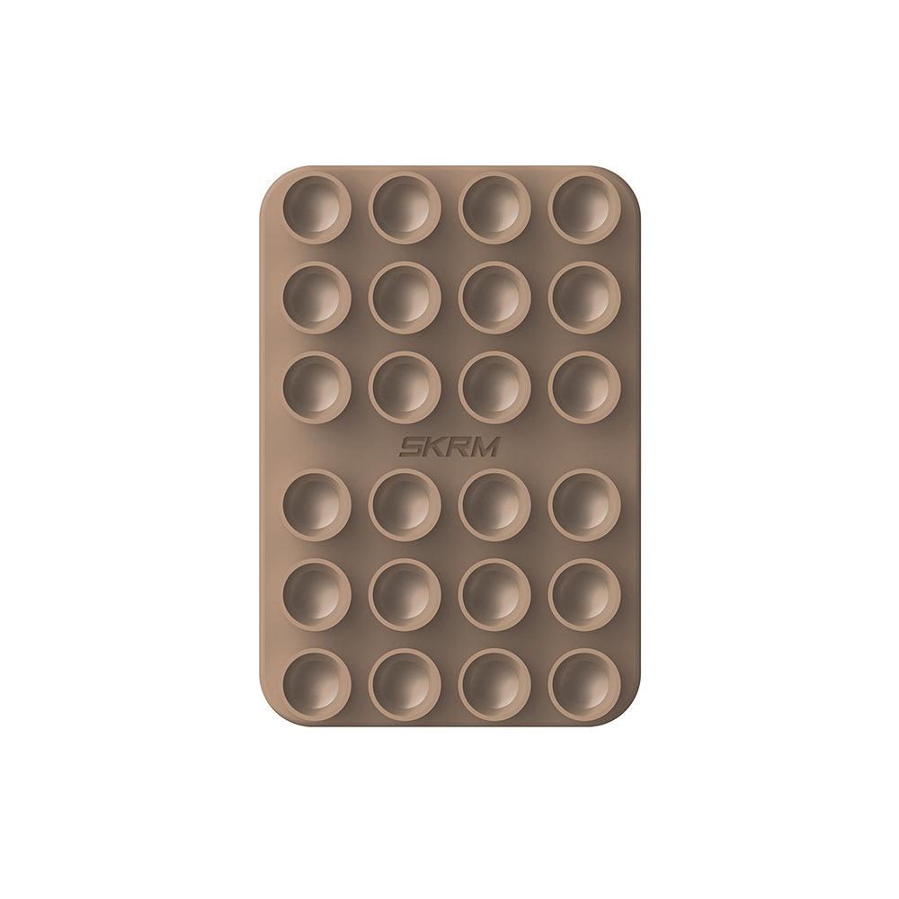 Skinarma Stax Magnetik Vakumlu Telefon Tutucu Kahverengi