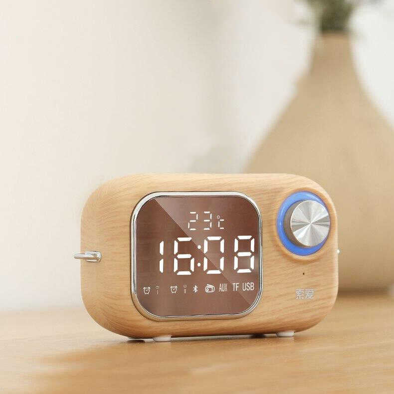 Soaiy E16 Bluetooth Speaker Hoparlör Pembe