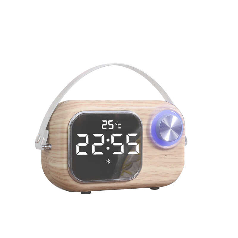 Soaiy E16 Bluetooth Speaker Hoparlör Kahve Açık