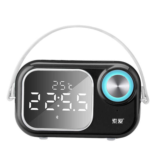 Soaiy E16 Bluetooth Speaker Hoparlör Siyah