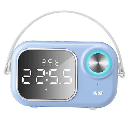 Soaiy E16 Bluetooth Speaker Hoparlör Mavi