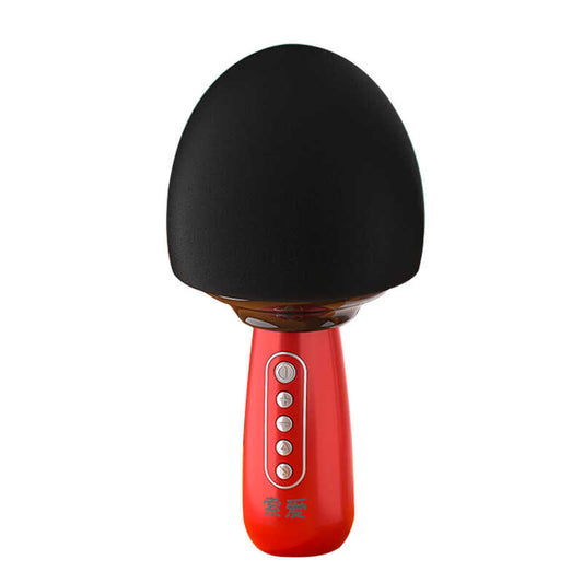 Soaiy MC15 Karaoke Mikrofon Kırmızı