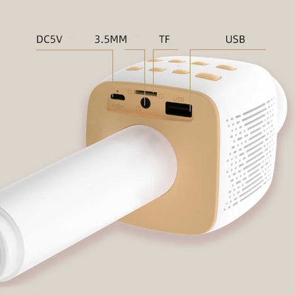 Soaiy MC7 Karaoke Mikrofon Rose Gold