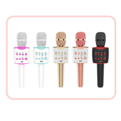 Soaiy MC7 Karaoke Mikrofon Rose Gold