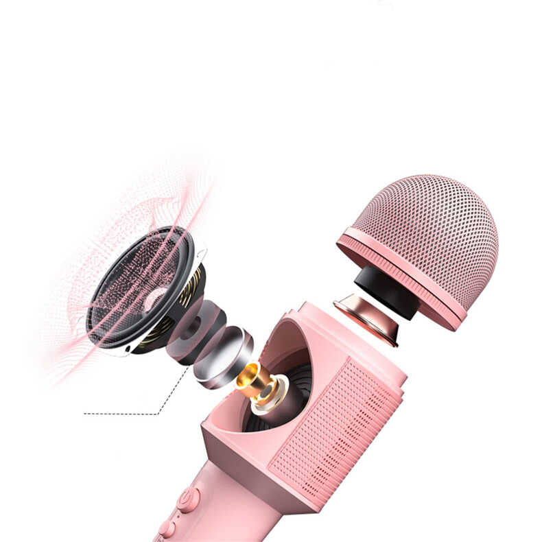 Soaiy MC8 Karaoke Mikrofon Siyah