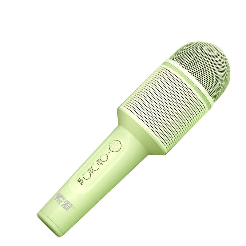 Soaiy MC8 Karaoke Mikrofon Yeşil