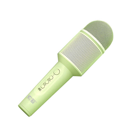 Soaiy MC8 Karaoke Mikrofon Yeşil