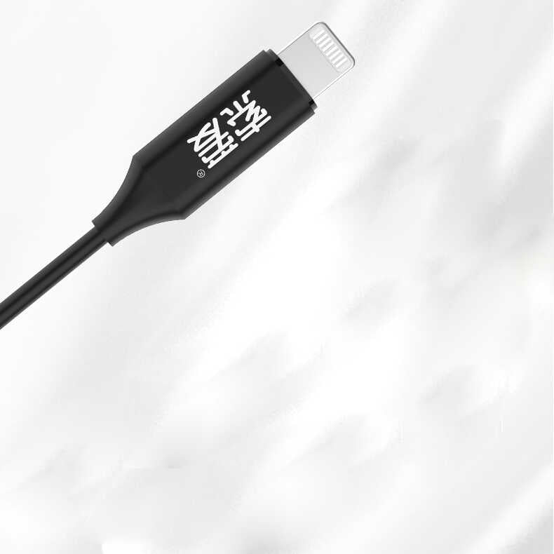 Soaiy MK3 Lightning Canlı Yayın Yaka Mikrofonu Siyah