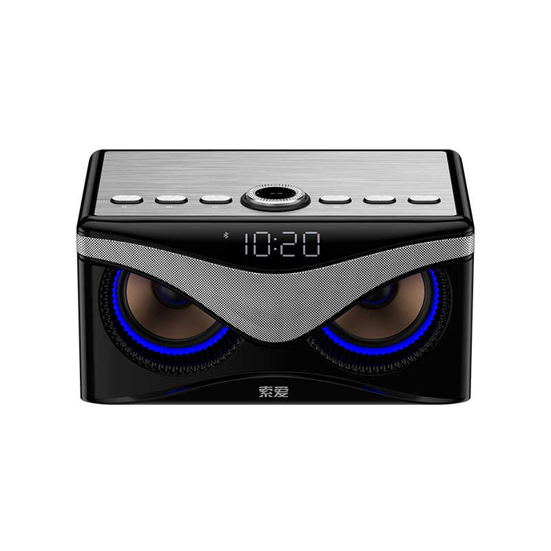 Soaiy S10 Bluetooth Speaker Hoparlör Siyah