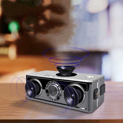 Soaiy S18 Bluetooth Speaker Hoparlör Siyah