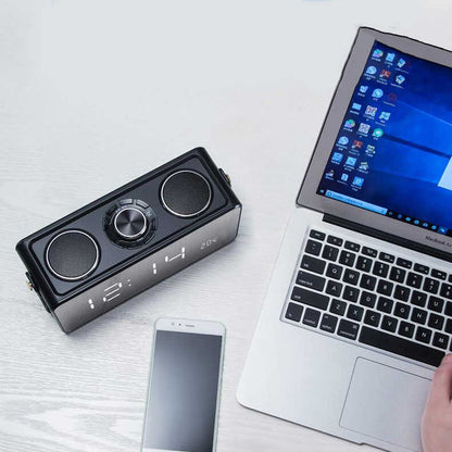 Soaiy S18 Bluetooth Speaker Hoparlör Siyah