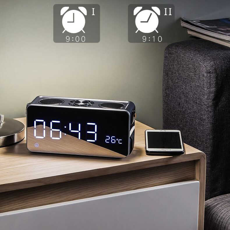 Soaiy S18 Bluetooth Speaker Hoparlör Siyah