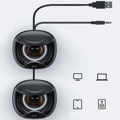 Soaiy SA-A9 Usb Speaker Hoparlör Siyah