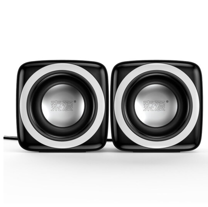 Soaiy SA-C5 Usb Speaker Hoparlör Siyah