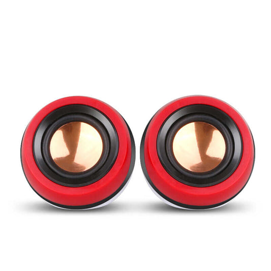 Soaiy SA-K6 Usb Speaker Hoparlör Kırmızı