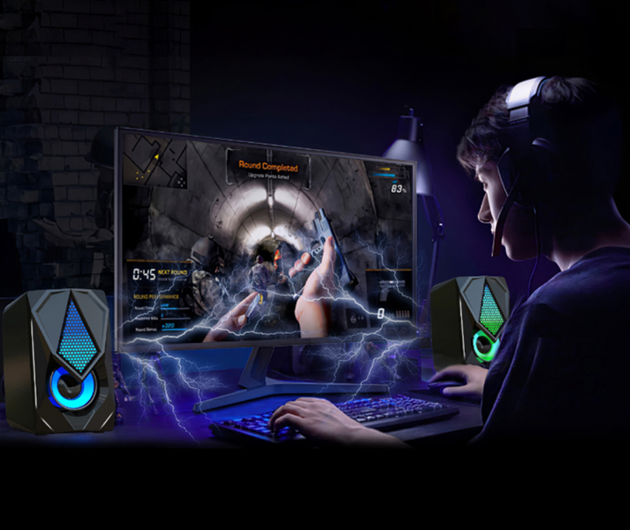 Soaiy SA-L12 Usb Speaker Hoparlör Siyah