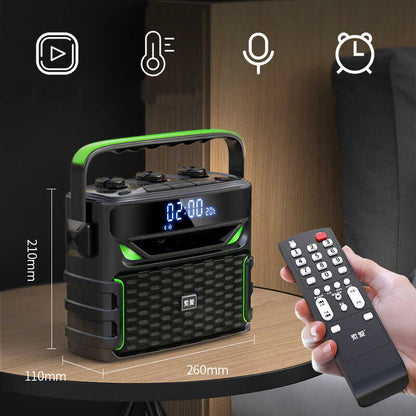 Soaiy SA-Q23S Bluetooth Speaker Hoparlör Siyah