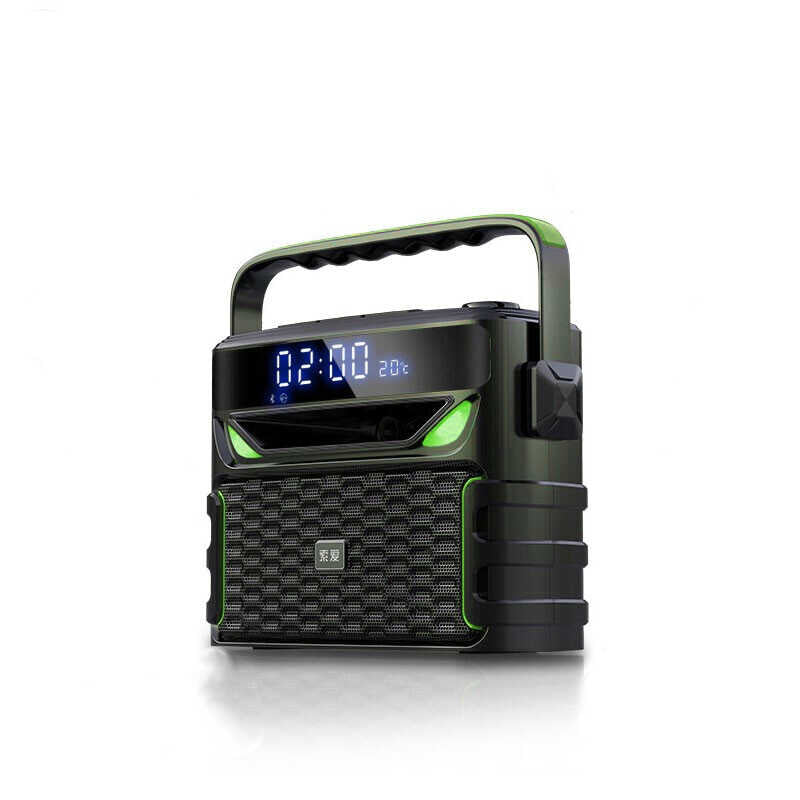 Soaiy SA-Q23S Bluetooth Speaker Hoparlör Siyah