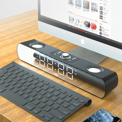 Soaiy SH16 Multifunctional Bluetooth Speaker Hoparlör Siyah