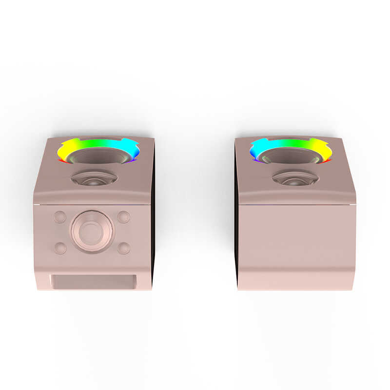 Soaiy SH20 Bluetooth Speaker Hoparlör Pembe