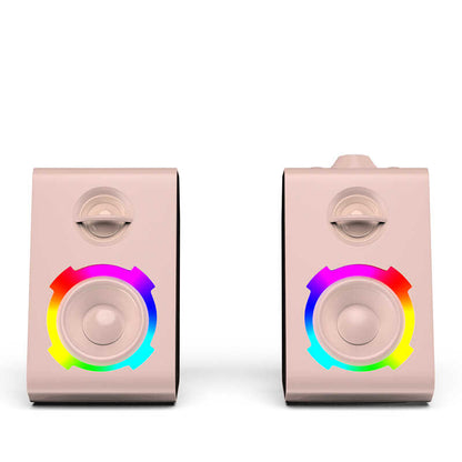 Soaiy SH20 Bluetooth Speaker Hoparlör Pembe