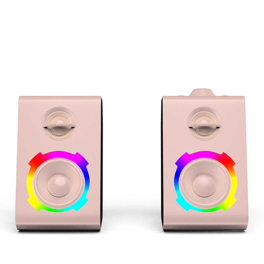 Soaiy SH20 Bluetooth Speaker Hoparlör Pembe