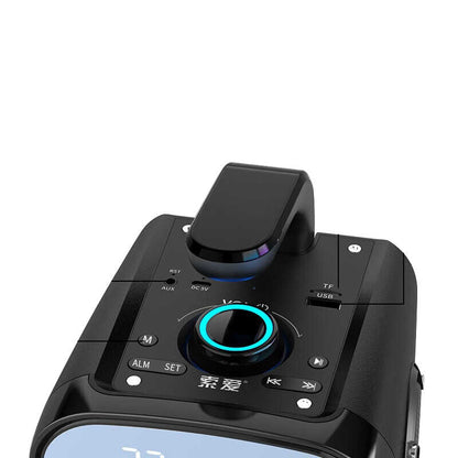 Soaiy SH25 Mikrofonlu Bluetooth Speaker Hoparlör Beyaz