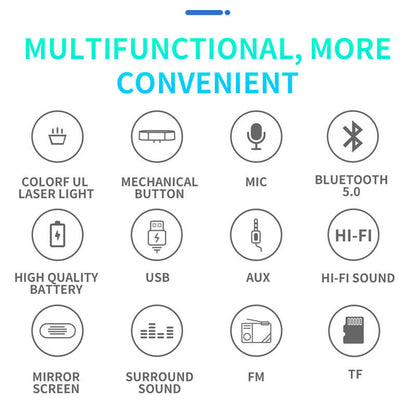 Soaiy SH39 Gaming Bluetooth Speaker Hoparlör Siyah