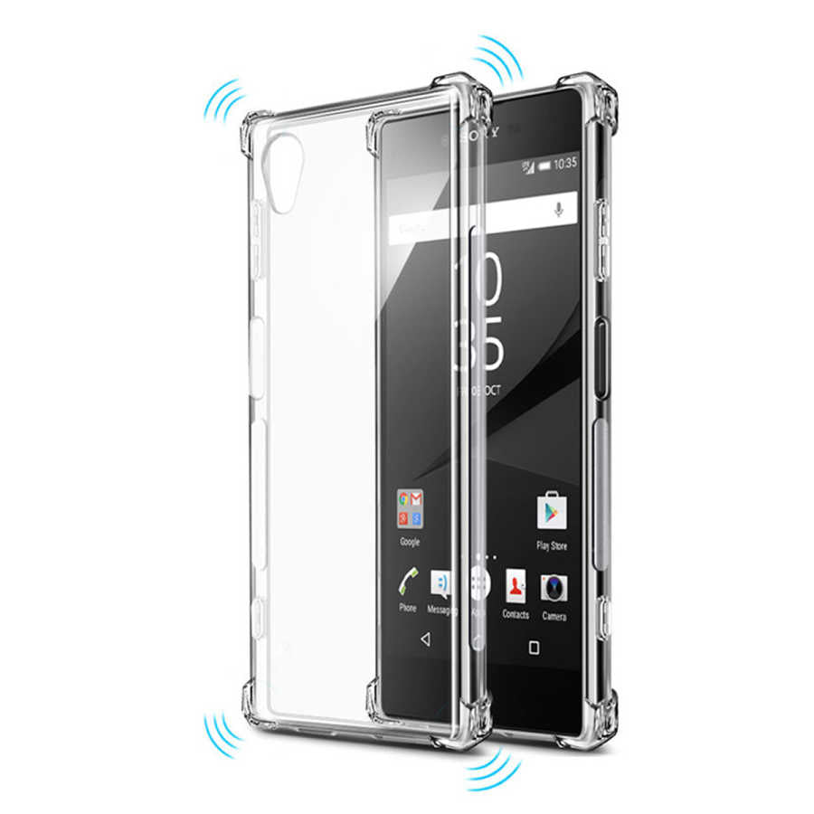 Sony Xperia XA1 Plus Kılıf Zore Nitro Anti Shock Silikon