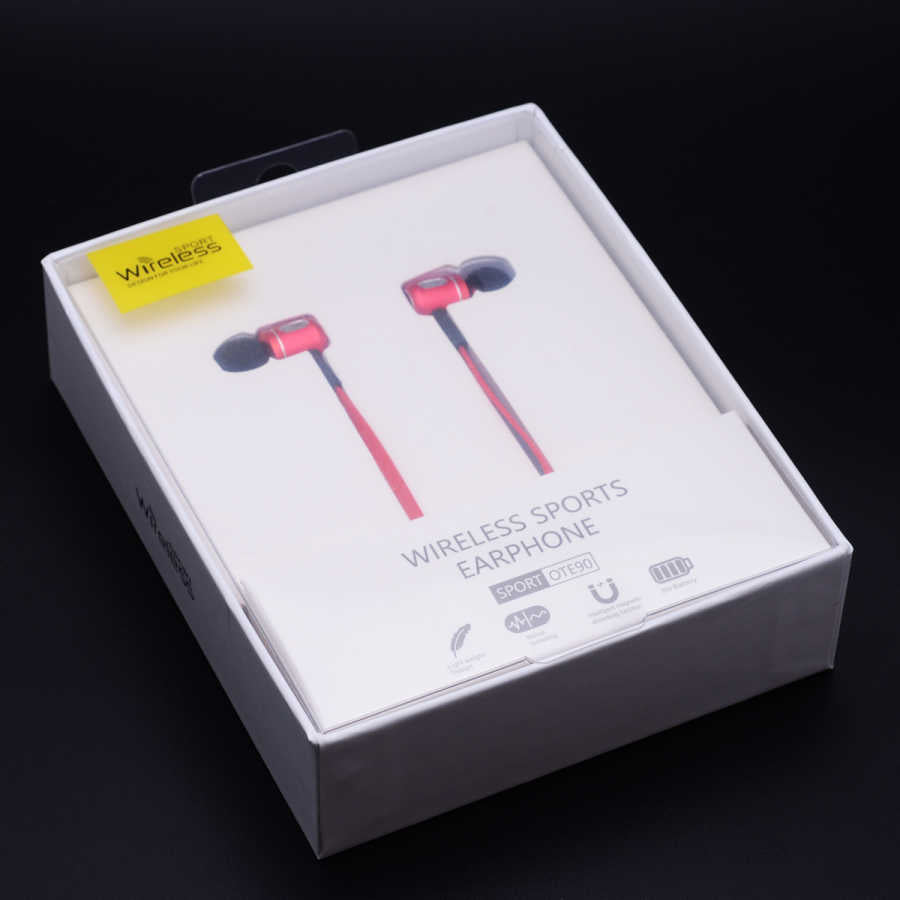 Sport Wireless OTE90 Bluetooth Kulaklık Mıknatıslı Gri