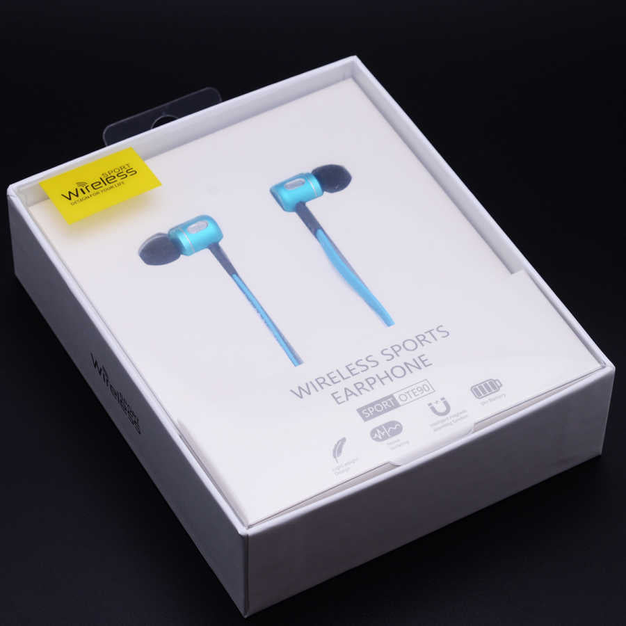 Sport Wireless OTE90 Bluetooth Kulaklık Mıknatıslı Mavi