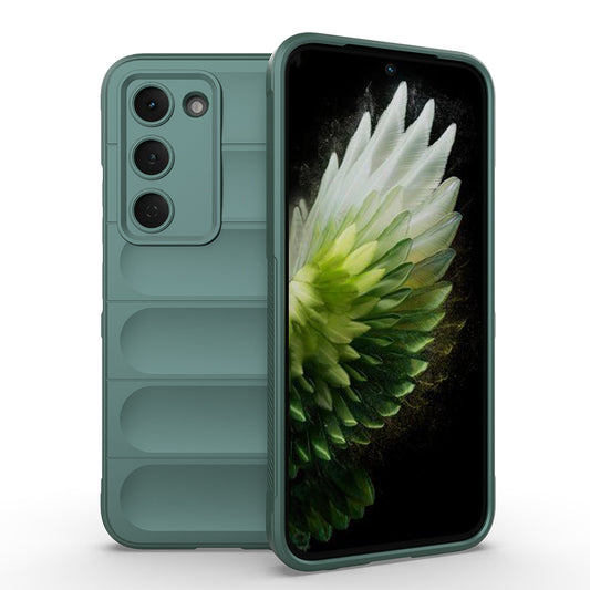 Tecno Spark 40 Pro Kılıf Esnek TPU Oyuklu Arka Yüzey Tasarımlı Zore Etnik Silikon Kapak