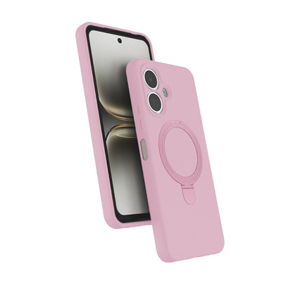 Tecno Spark Go 2 Kılıf M-safe Şarj Özellikli Standlı Zore Samara Kapak