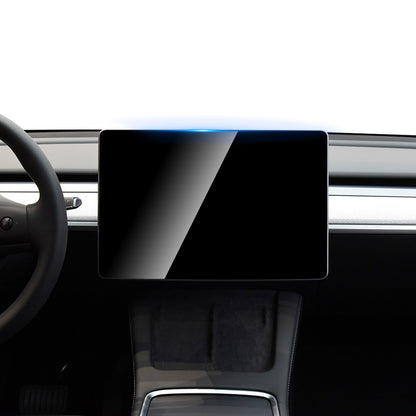 Tesla Model 3 CaseWorld Araç Multimedya Uygulama Aparatlı Ekran Koruyucu Şeffaf