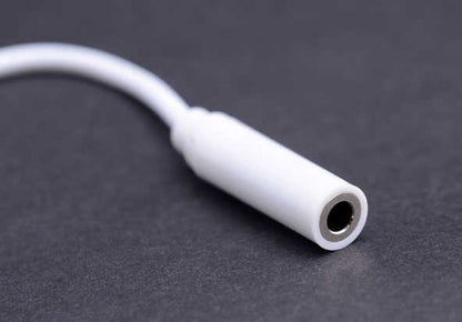 Type-C Kulaklık Çevirici 25cm Beyaz