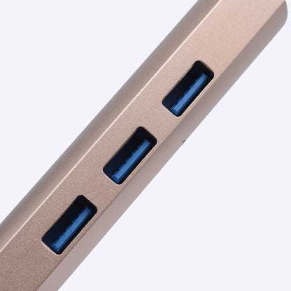 Usb Çoğaltıcı Usb-C To Usb 3.0 HUB Adaptör Siyah